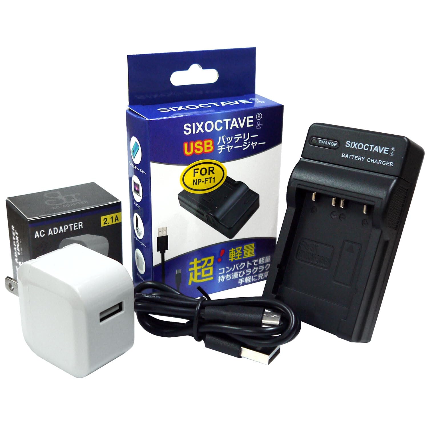 Amazon | str [2.1A ACアダプター付き] NP-BG1 NP-FG1 NP-FT1 用 互換